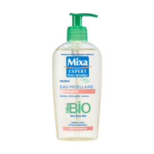 Eau micellaire apaisante à l'aloe vera bio MIXA - flacon 200ml