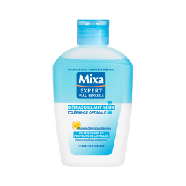 Démaquillant Yeux tolérance optimale hypoallergénique MIXA Flacon 125ml