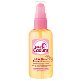 Huile merveilleuse bébé CADUM flacon 100ml