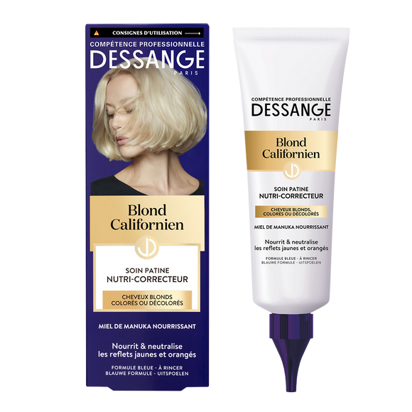 Soin capillaire Patine Bleu Blond Californien Nutri-correcteur DESSANGE BLONDCALIFORNIEN 125mL