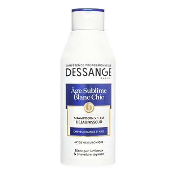 Shampooing Bleu Déjaunisseur Blanc Chic Age Sublime DESSANGE 250ml