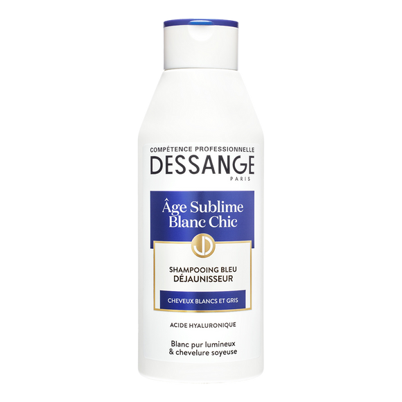 Shampooing Bleu Déjaunisseur Blanc Chic Age Sublime DESSANGE 250ml