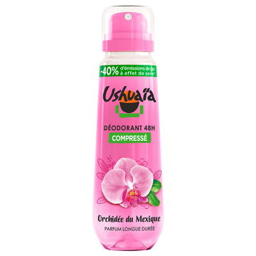 Déodorant Compressé 48h Orchidée du Mexique USHUAIA 100 ml