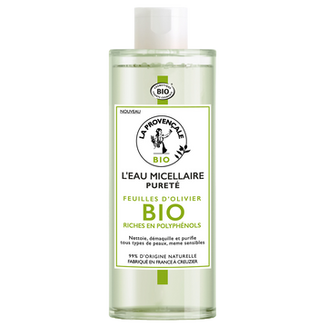 Eau Micellaire Visage Pureté Tous types de peaux BIO LA PROVENCALE BIOFlacon 400 ml