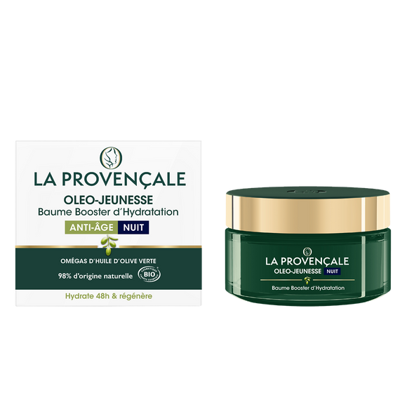 Baume de jouvence nuit raffermissant anti-âge LA PROVENÇALE BIO - pot50ml