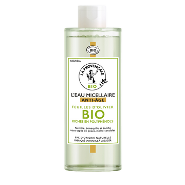 Eau Micellaire Anti-Âge Visage et Yeux BIO LA PROVENCALE BIO Flacon 400 ml