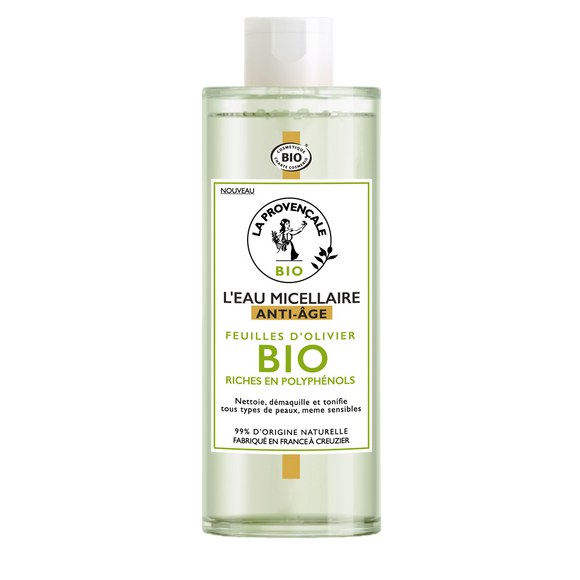 Eau Micellaire Anti-Âge Visage et Yeux BIO LA PROVENCALE BIO Flacon 400 ml