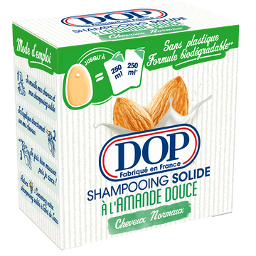 Shampooing Solide 2en1 à l'Amande Douce DOP 65gr