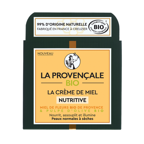 Crème Visage Miel Nutritive BIO LA PROVENCALE BIO Pot 50 ml