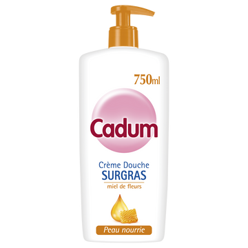 Crème douche Surgras Miel CADUM 750mL