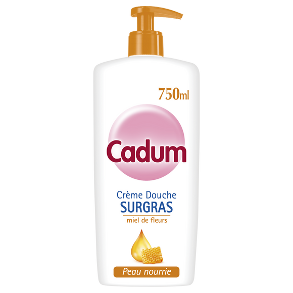 Crème douche Surgras Miel CADUM 750mL