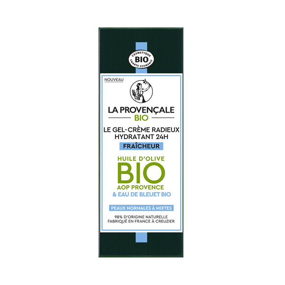 Gel crème radieuse fraîcheur bleuet LA PROVENÇALE BIO 50ml