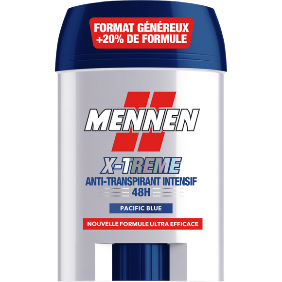 Déodorant Homme xtreme pacific blue MENNEN stick 50ml