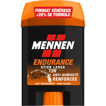 Déodorant homme anti-transpirant endurance 72h MENNEN - stick 60ml