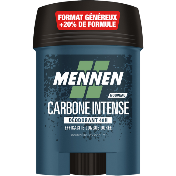 Déodorant Homme natural charbon MENNEN stick 60ml
