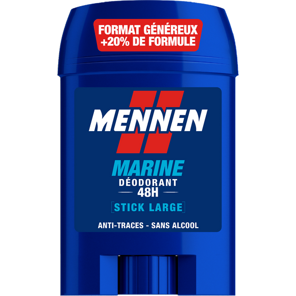 Déodorant homme marine efficacité 48h MENNEN - stick 60ml