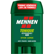Déodorant homme anti-traces sans alcool efficacité 24h MENNEN - stick60 ml