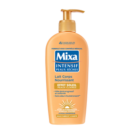 Lait int.px seches effet soleil peaux claires MIXA 250 ml