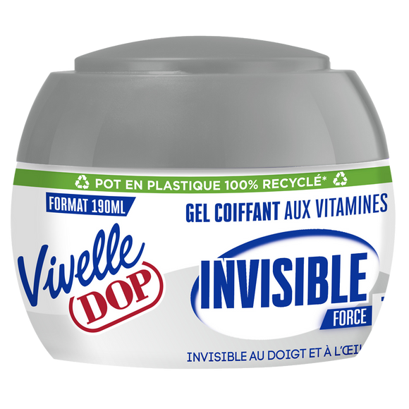 Gel coiffant fixation invisible VIVELLE DOP - pot 190ml