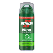 Mousse à raser extra protection mentholée MENNEN - spray 250ml