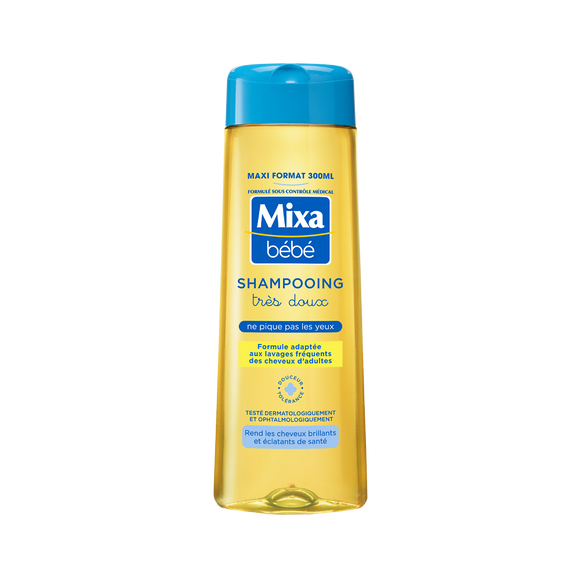 Shampooing bébé démêlant très doux hypoallergénique MIXA -300 ml