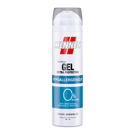 Gel de rasage hypoallergénique MENNEN aérosol 200ml