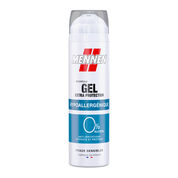 Gel de rasage hypoallergénique MENNEN aérosol 200ml