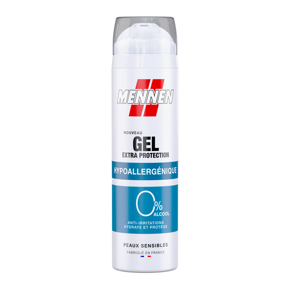 Gel de rasage hypoallergénique MENNEN aérosol 200ml