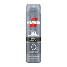 Gel de rasage barbe difficile 0% alcool MENNEN - spray 200ml