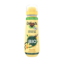 Déodorant femme bio vanille efficace 48h USHUAÏA - spray 75ml