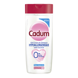 Douche hyppoallergenique Cadum flacon 400ml