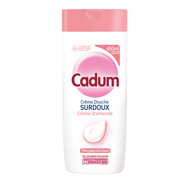 Gel douche CADUM surdoux amande 450mL