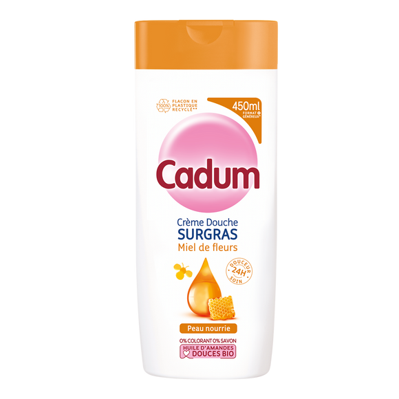 Cadum douche surgras miel 450ml