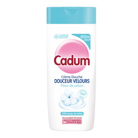 Cadum douche Velours Coton 450ml