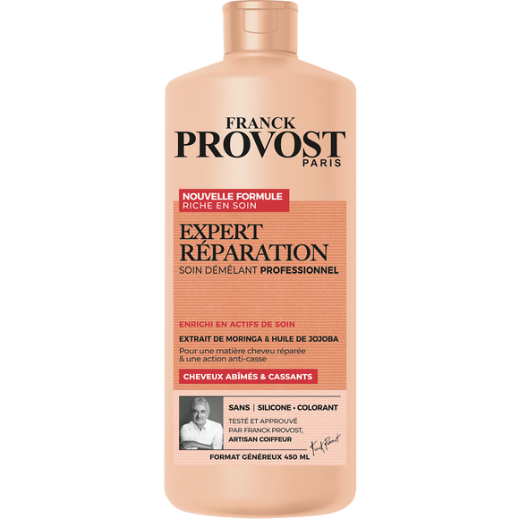 Après-shampoing réparation cheveux abîmés FRANCK PROVOST - flacon 450ml