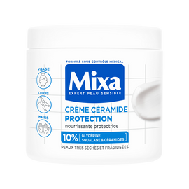 Crème pour corps Céramide IPS MIXA en pot 400mL