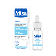 Sérum visage concentré réhydratant à l'acide hyaluronique MIXA - flacon 30ml