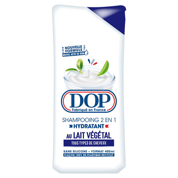Shampooing Hydratant 2en1 au Lait Végétale DOP 400ml
