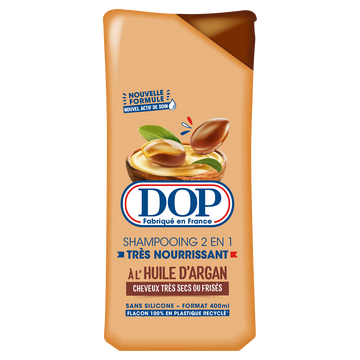 Shampooing Très Nourrissant 2en1 à l'Huile d'Argan DOP 400ml