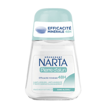 Déodorant femme fraîcheur pierre d'alun NARTA - bille 50ml