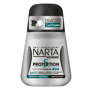 Déodorant homme protection 5 NARTA bille 50ml