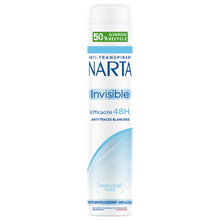 Déodorant anti-transpirant invisible femme NARTA - spray 200ml
