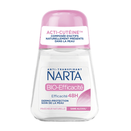 Déodorant bille bio efficacité 48h femme NARTA 50ml