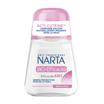 Déodorant bille bio efficacité 48h femme NARTA 50ml