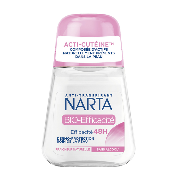 Déodorant Femme BioEfficacité 48h Anti-Odeurs NARTA - bille 50 ml