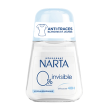 Déodorant femme invisible classique femme NARTA - bille 50ml