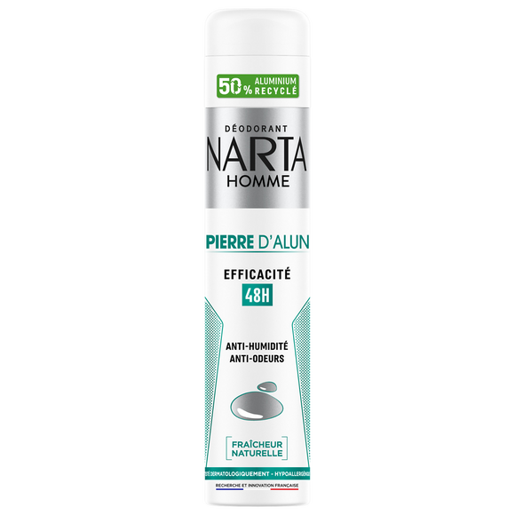 Déodorant masculin Pierre Alun Narta atomiseur 200ml