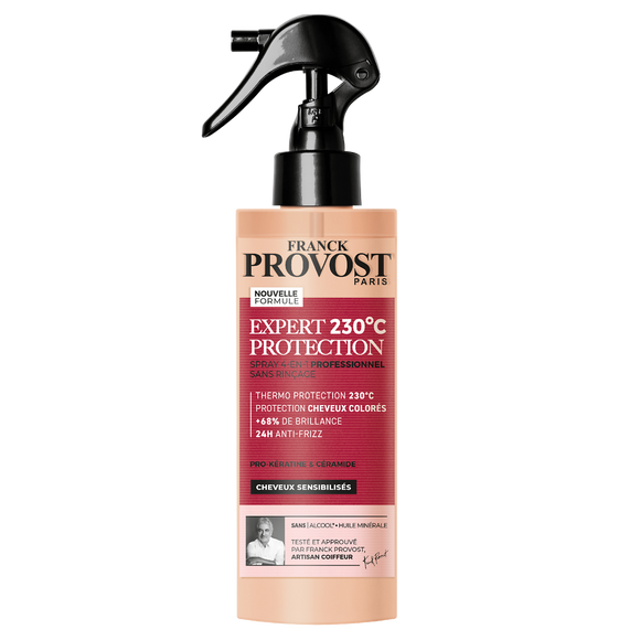 Soin cheveux 4en1 sans rinçage protection 230° FRANCK PROVOST - spray190ml