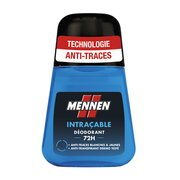 Déodorant homme intraçable efficacité 72h MENNEN - bille 50ml