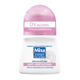 Déodorant bille Femme Anti-Irritations 48H MIXA 50ml